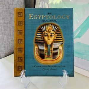 NEW The Egyptology Handbook Emily Sands Hardcover Keepsake Book